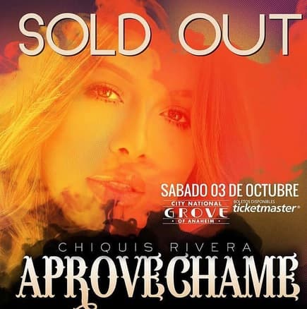 El evento fue todo un éxito, pues estuvo a reventar. ¡Los boletos fueron sold-out!