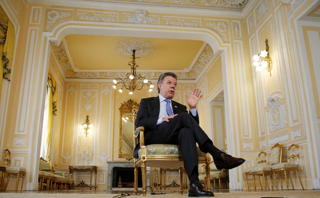 Santos espera que EEUU excluya a las FARC de la lista de grupos terroristas