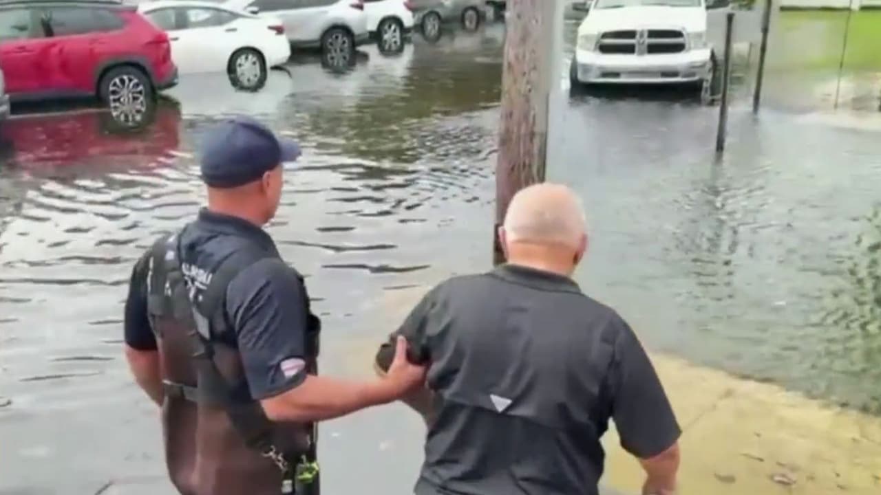 Así amanecen costas en el sur de Florida por inundaciones costeras