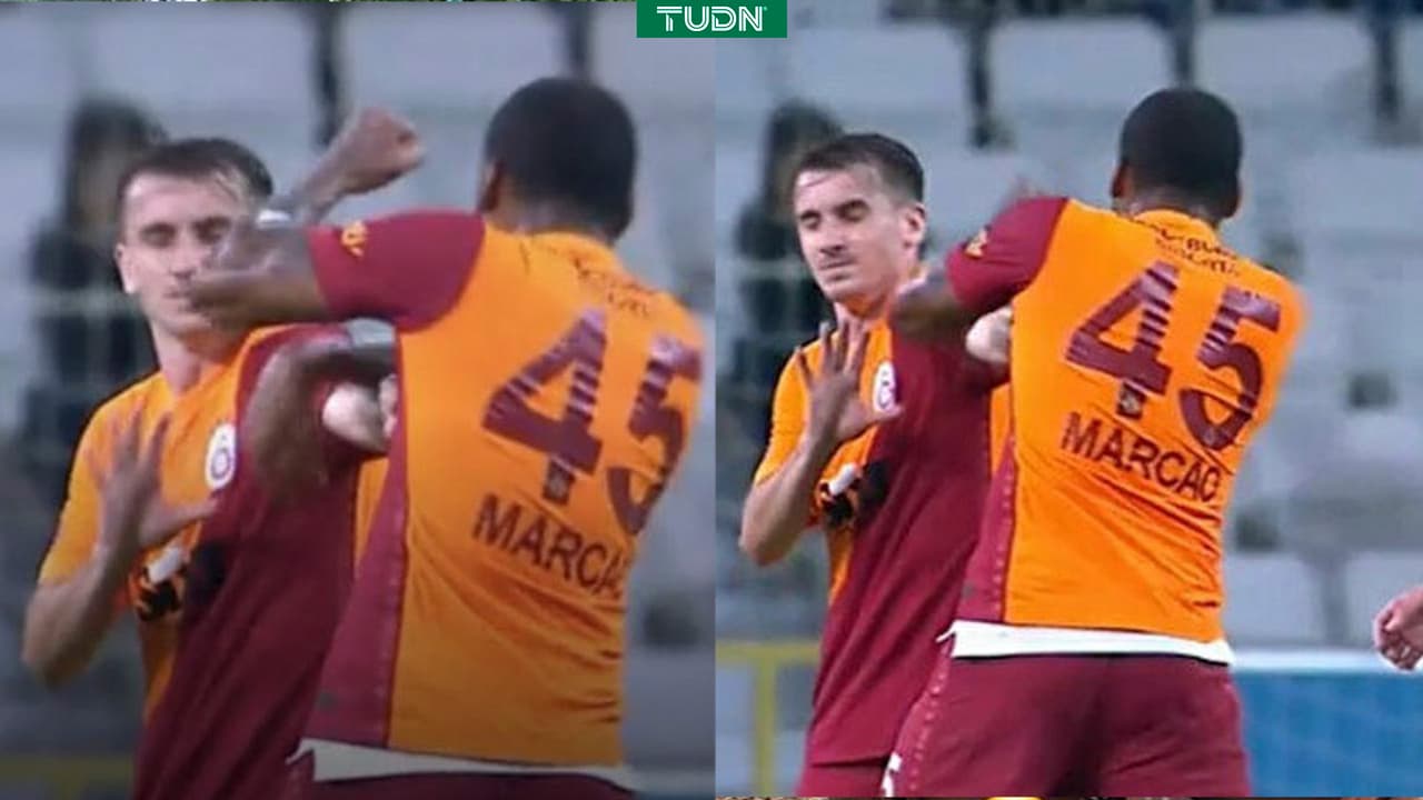 Marcao es expulsado... por golpear a compañero en el Galatasaray