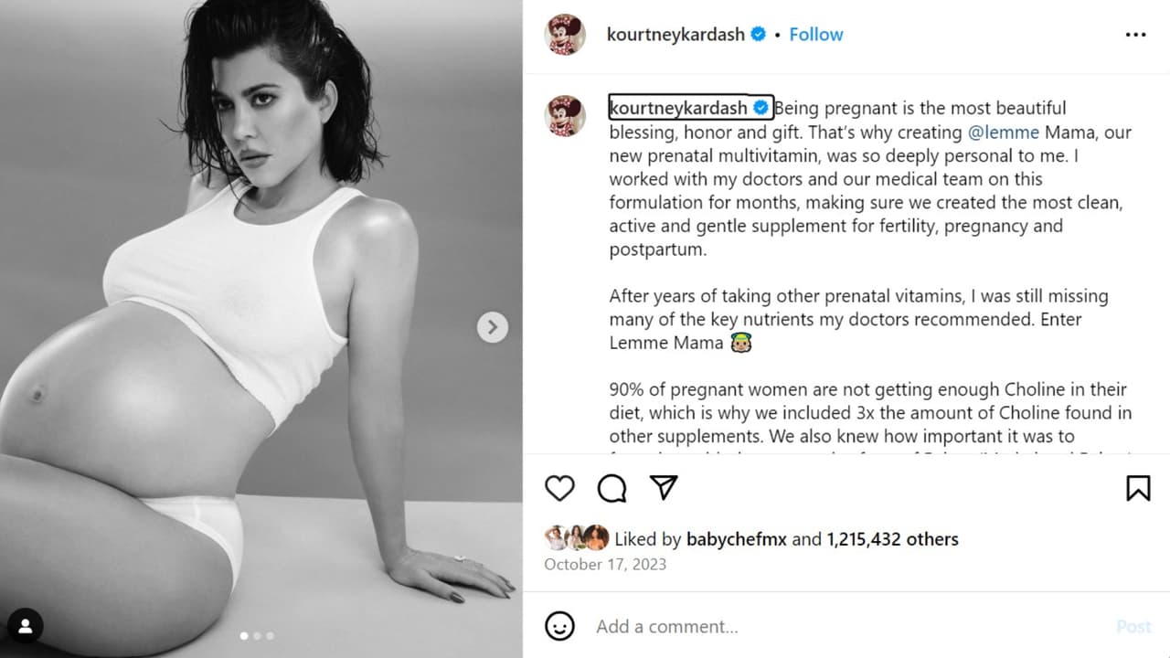 El 29 de octubre de 2023, Kourtney comenzó a sentir las primeras contracciones y fue al hospital acompañada por su marido, sin embargo, al no haber mucho progreso en el trabajo de parto, la pareja fue enviada de regreso a casa.