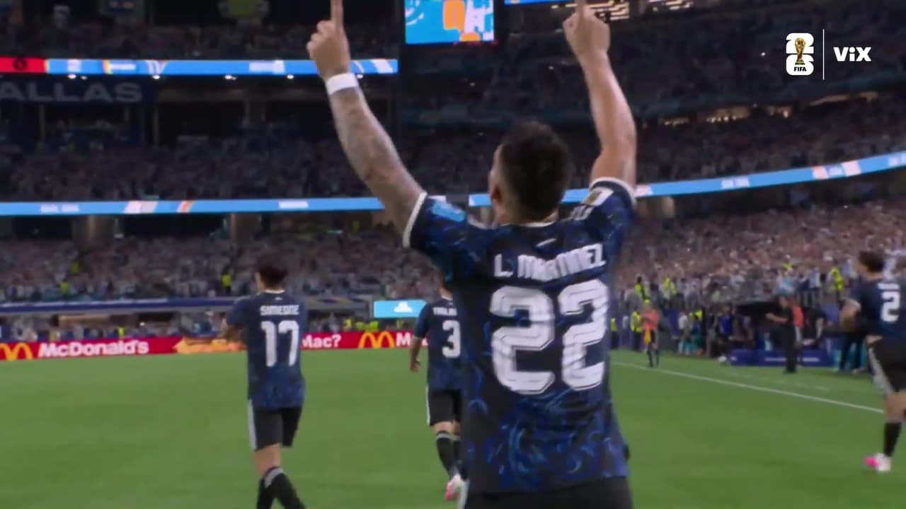 ¡Penal para Argentina y Lautaro sentencia desde el punto blanco!