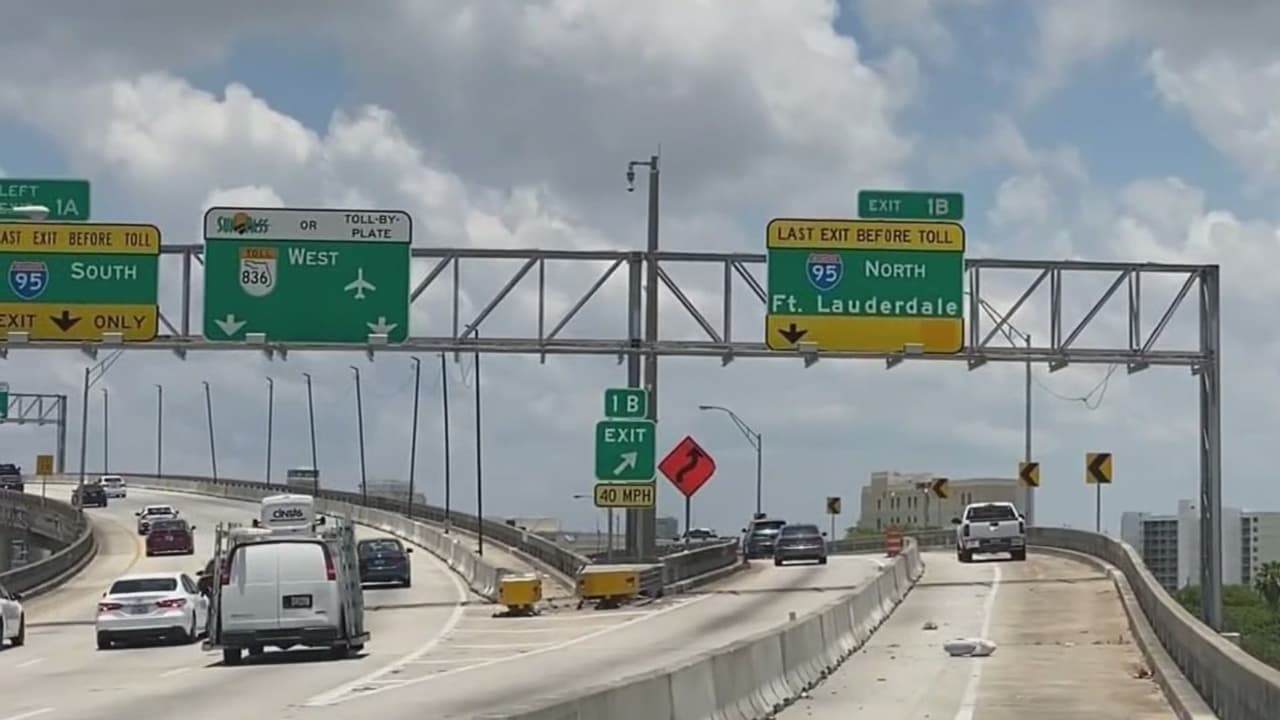 Estas son algunas rutas alternas por los cambios en las autopistas I-395 y la I-95