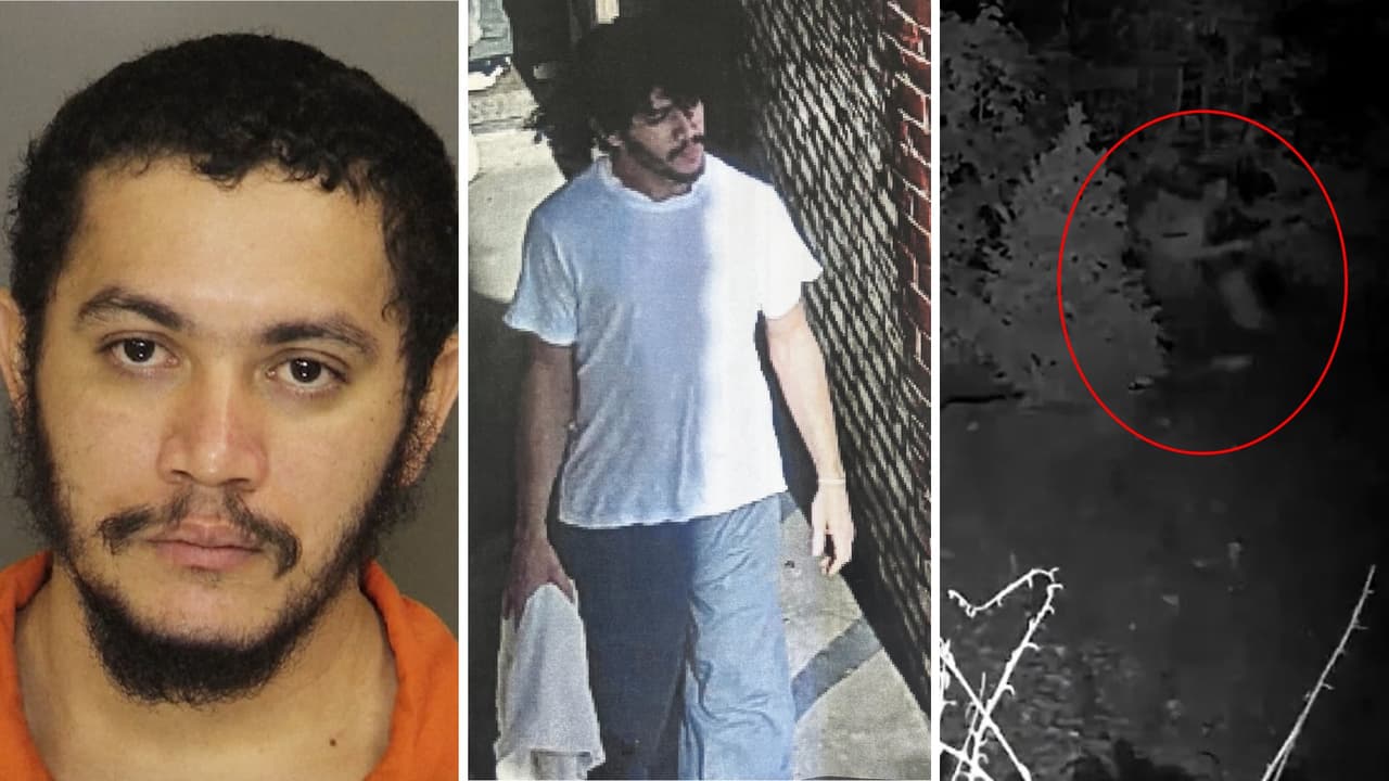 Cerca de Danelo Cavalcante: cámaras residenciales captan al peligroso reo que escapó de una cárcel en Chester