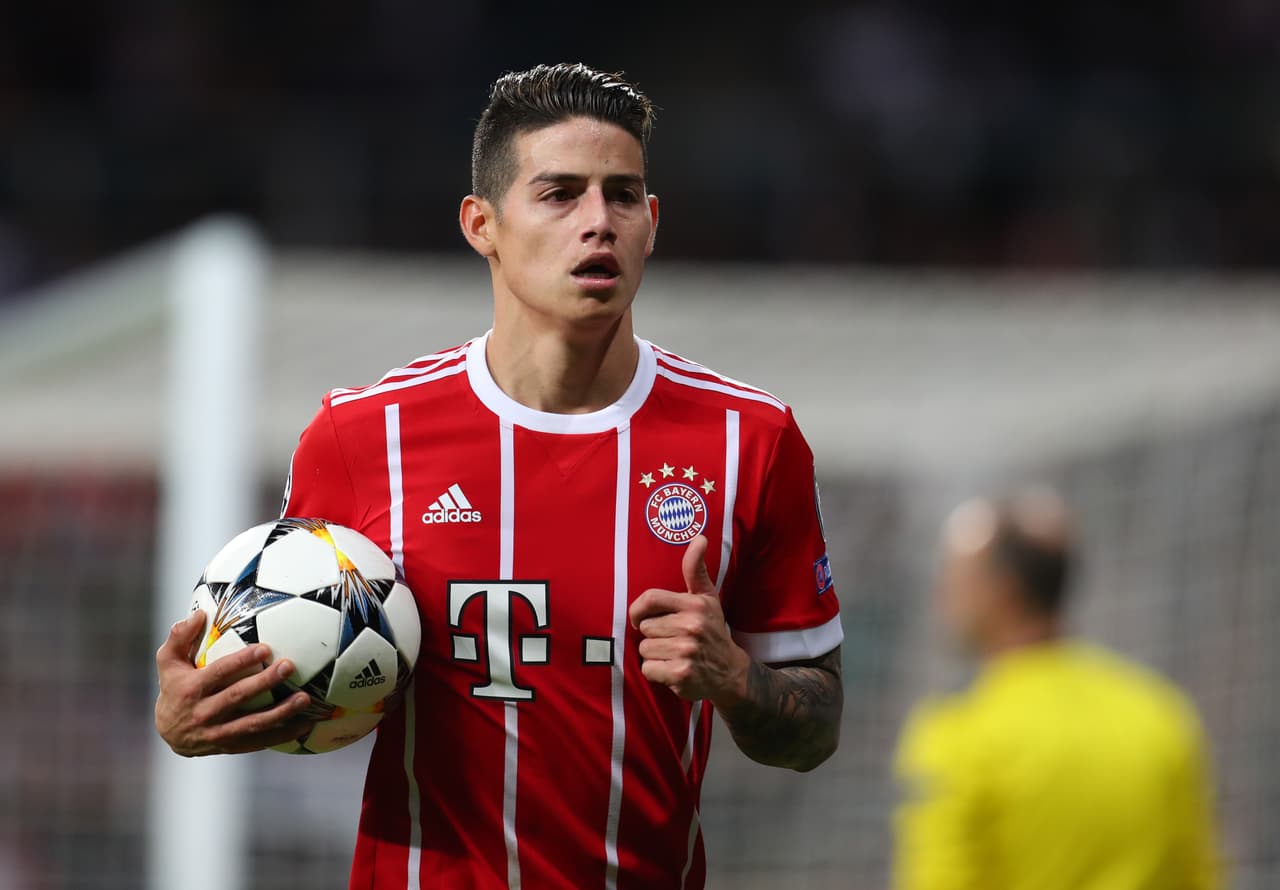 9. James Rodríguez (F.C. Bayern Múnich / Colombia)