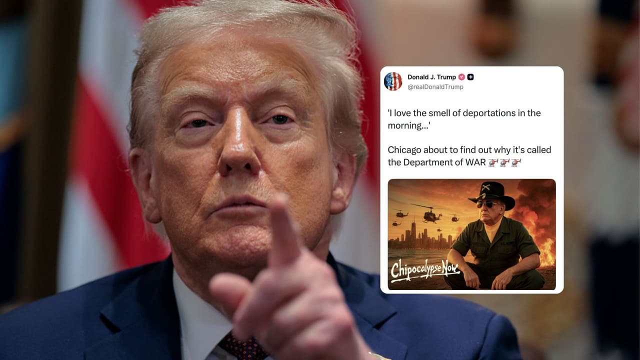 “Me encanta el olor de las deportaciones”: Trump lanza amenaza bélica contra Chicago