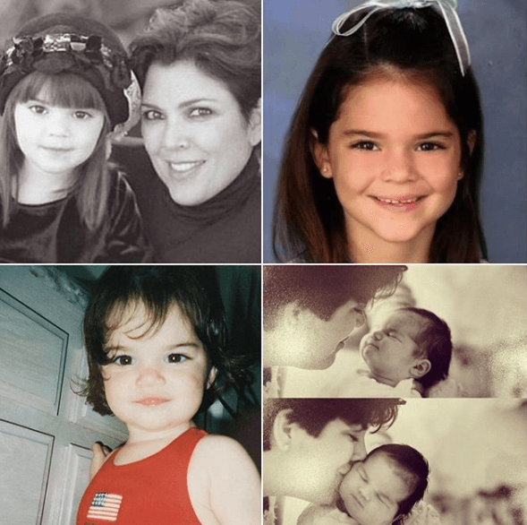 Luego de divorciarse de Robert Kardashian, Kris formó una familia junto a Bruce Jenner y con quien procreó a Kendall, quien sería así la quinta hija de la también empresaria.