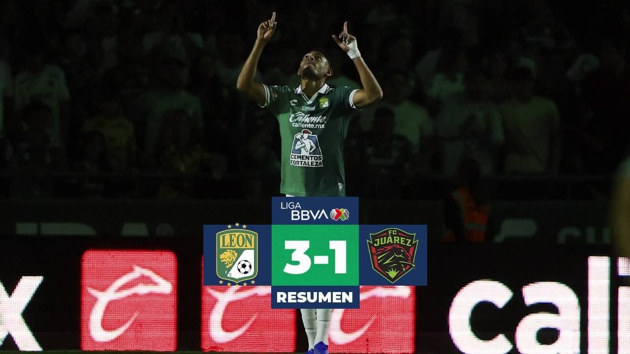 León derrota a FC Juárez y ya están en puestos de Liguilla