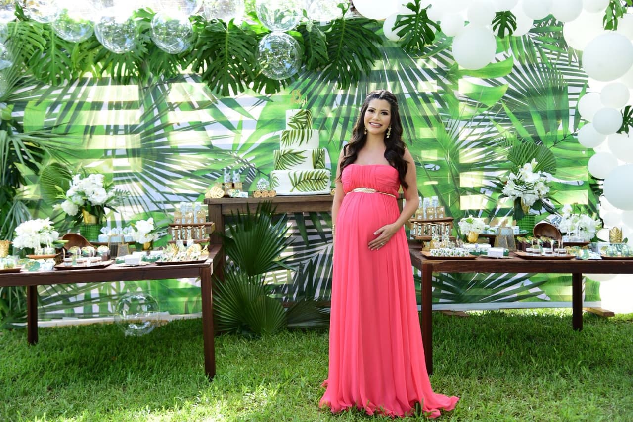 A través de su cuenta de Instagram, la conductora de Despierta América publicó esta imagen a la que agregó: "¡Bienvenidos a mi Baby Shower! ¡Lo logramos, bebé!".