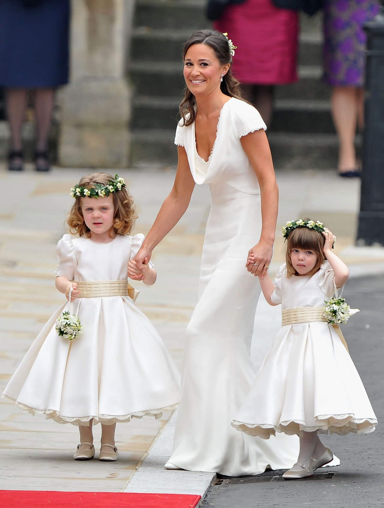 Así lució Pippa durante la boda de su hermana Kate con William en 2011. ¿Qué usará durante su propia boda?
