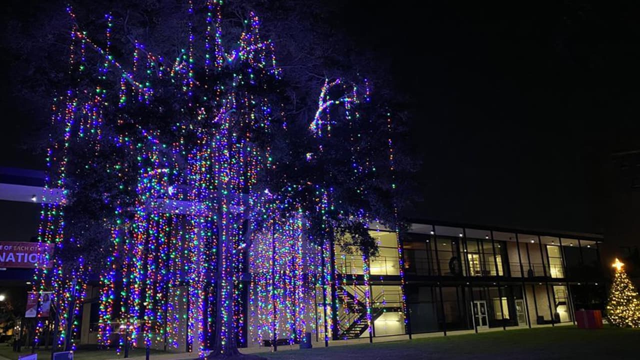 El espectáculo recibe el nombre de “Noches navideñas de esperanza y alegría”.