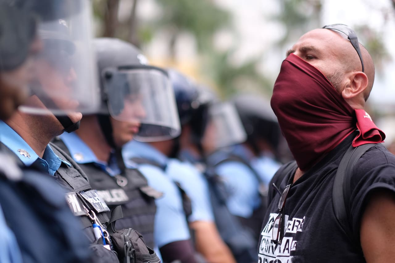 San Juan, Puerto Rico. (Photo by Ricardo ARDUENGO / AFP) (Photo credit should read RICARDO ARDUENGO/AFP/Getty Images)