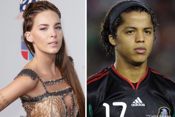 Giovanni Dos Santos también forma párte del historial amoroso de la actriz de 'Bienenidos a Edén'. Por meses se mantuvieron en el ojo del huracán por su sonado romance en 2009.