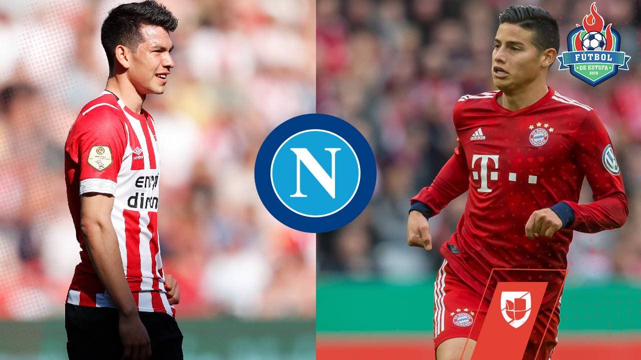 ¿Por qué es factible que la dupla ‘Chucky’ Lozano-James Rodríguez se concrete para el Napoli?