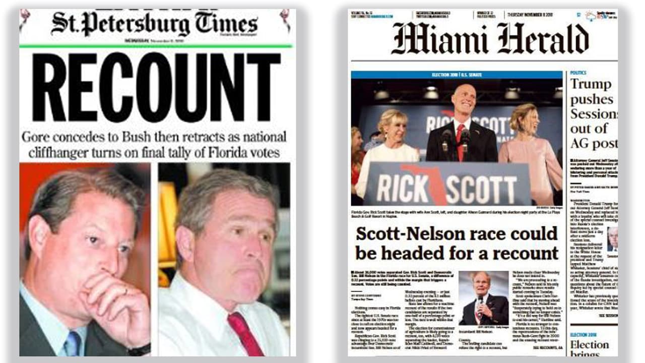 Deja vu in Florida election