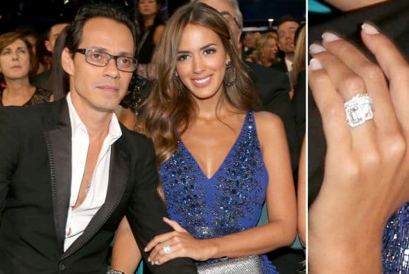 Así se dejaron ver Marc Anthony y Shannon de Lima en Las Vegas, felizmente casados.