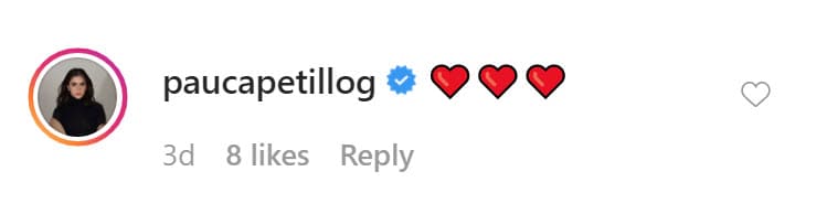 El resultado que mostró la joven le valió reacciones de felicitación por parte de sus seguidores. Su madre le dio 'me gusta' a las fotos y Ana Paula Capetillo, su hermana mayor, le dedicó un trío de emoticonos de corazón. 
<br>