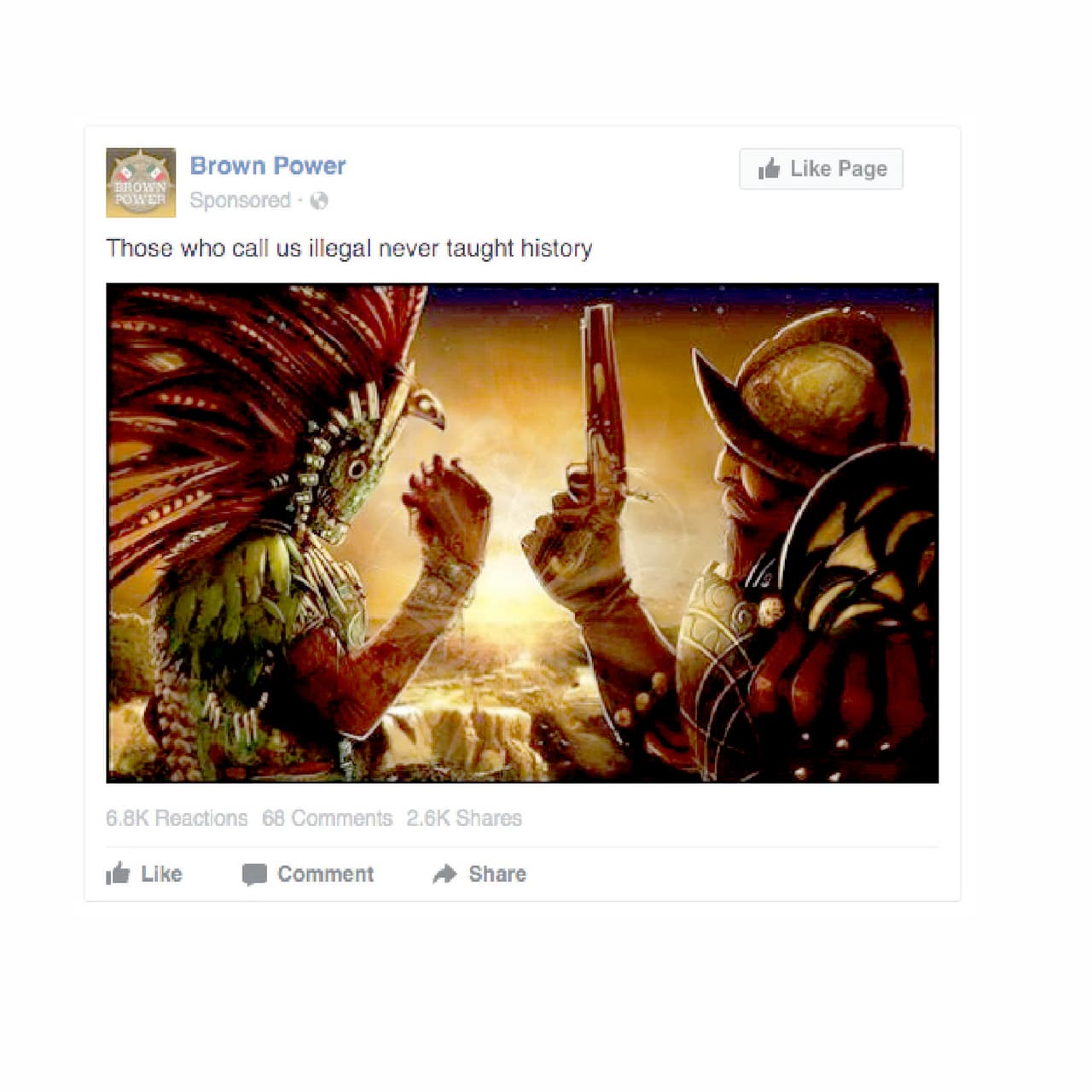 <b>Anuncio 2581.</b> “Aquellos que nos llaman ilegales nunca enseñaron historia”
<br>
<b>Costo:</b> 300.00 rublos (4.81 dólares).