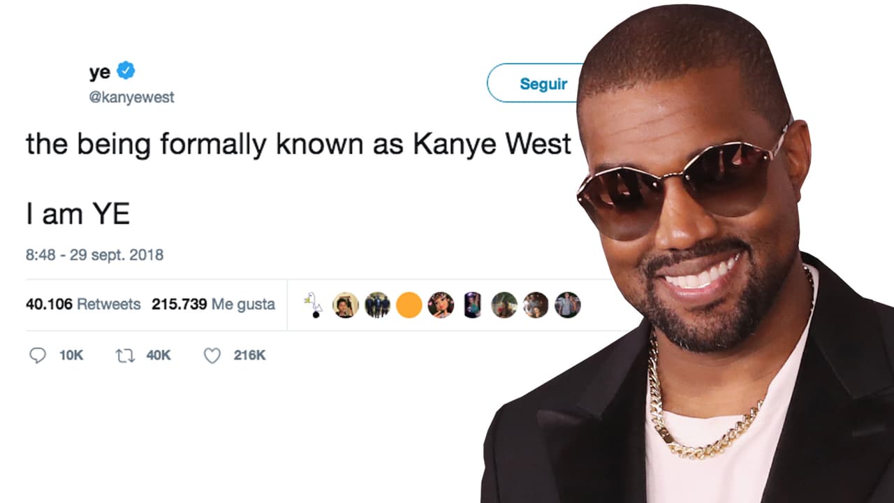 Kanye West sorprende en redes sociales y se cambia el nombre