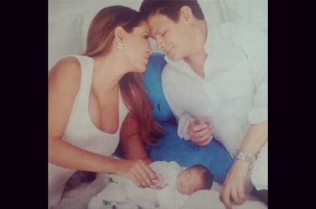 'El Bombón Asesino' está viviendo con plenitud los primeros meses de su bebé.