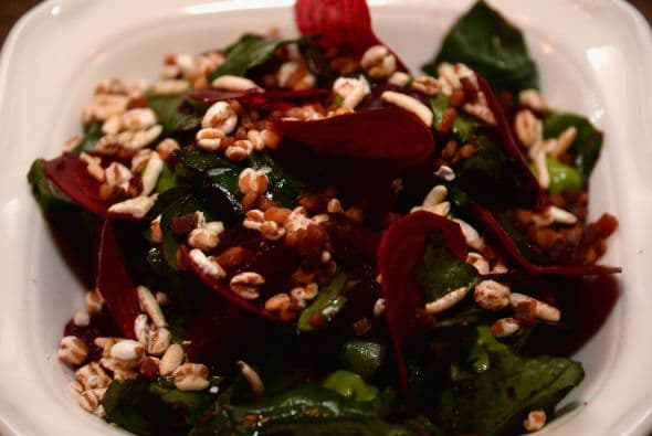 Las ensaladas, ideales para acompañar cualquier platillo.