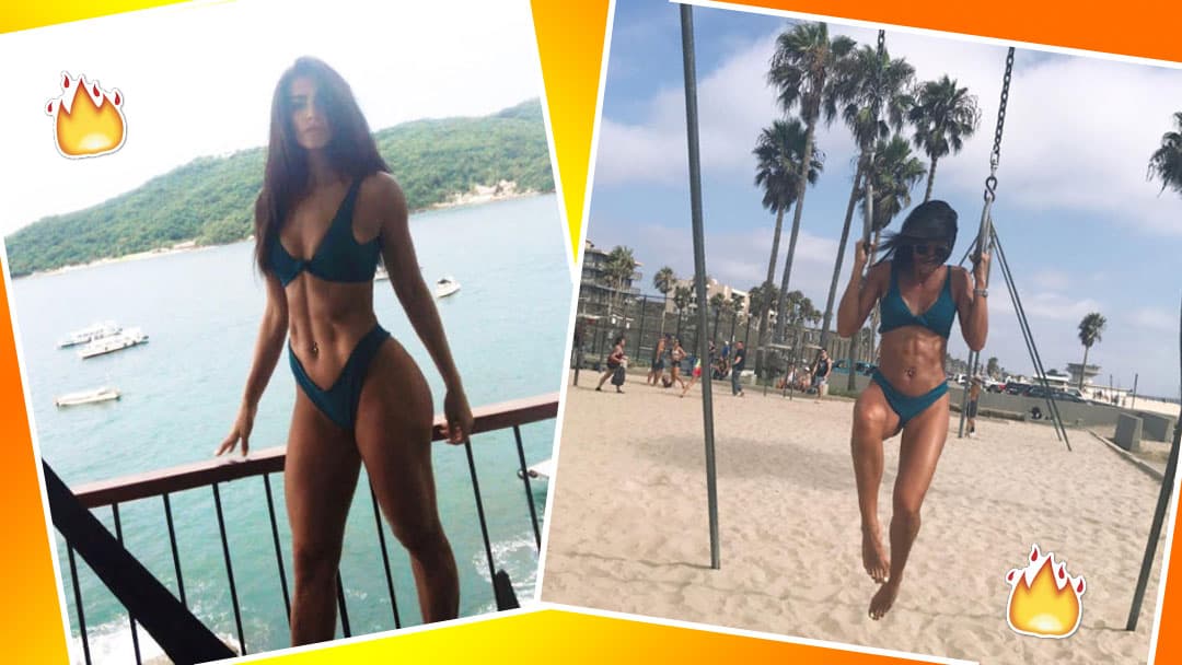 Bárbara de Regil luce bikini en sus vacaciones en California