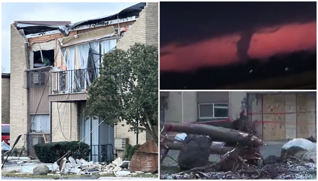 El Servicio Nacional Meteorológico confirma 11 tornados durante tiempo severo en Illinois