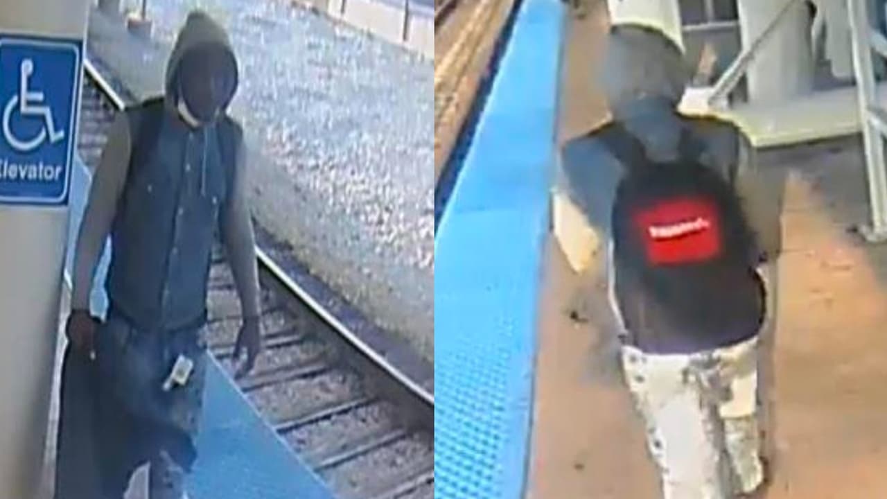 Policía de Chicago busca sospechoso de empujar a un hombre a los rieles de la CTA 