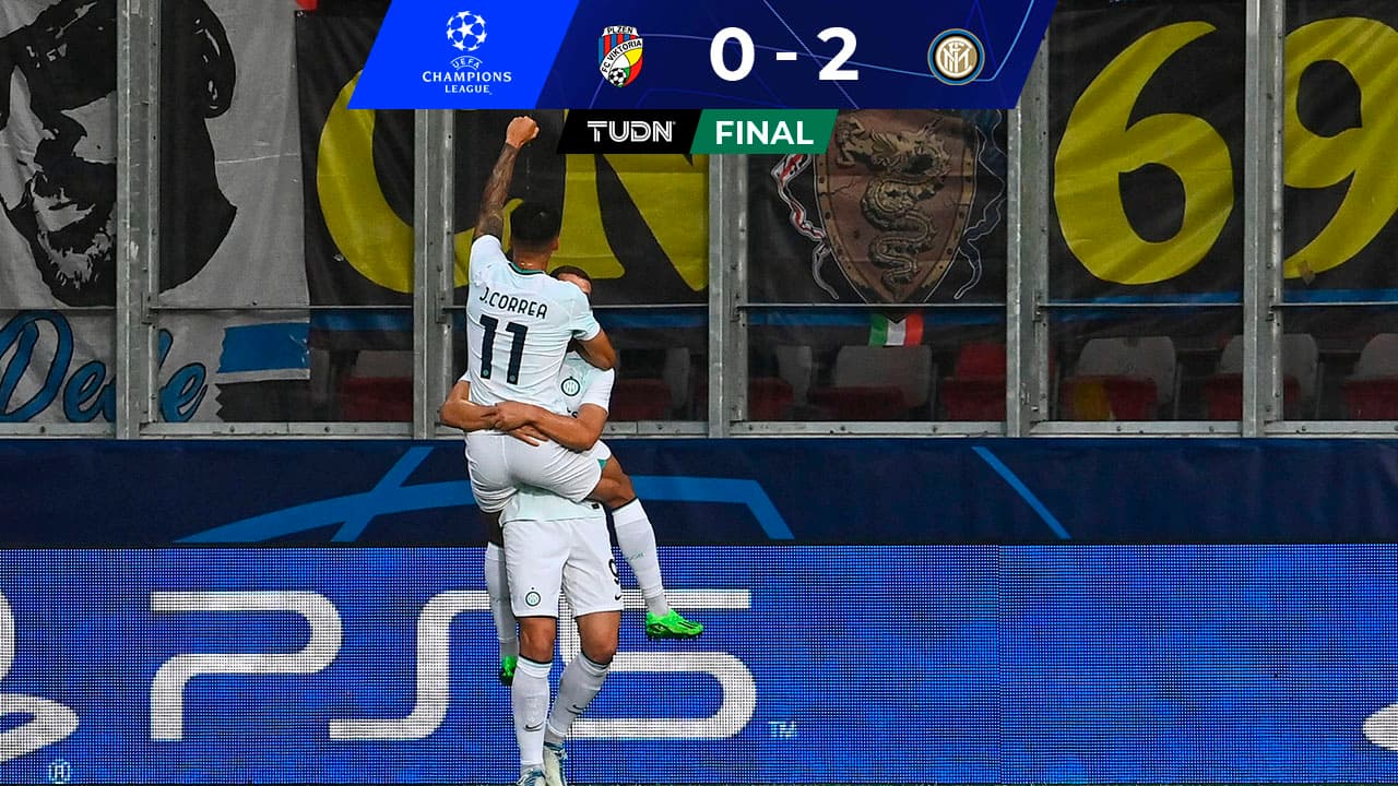 Hacen válidos los pronósticos... Inter le pega al Viktoria Plzen