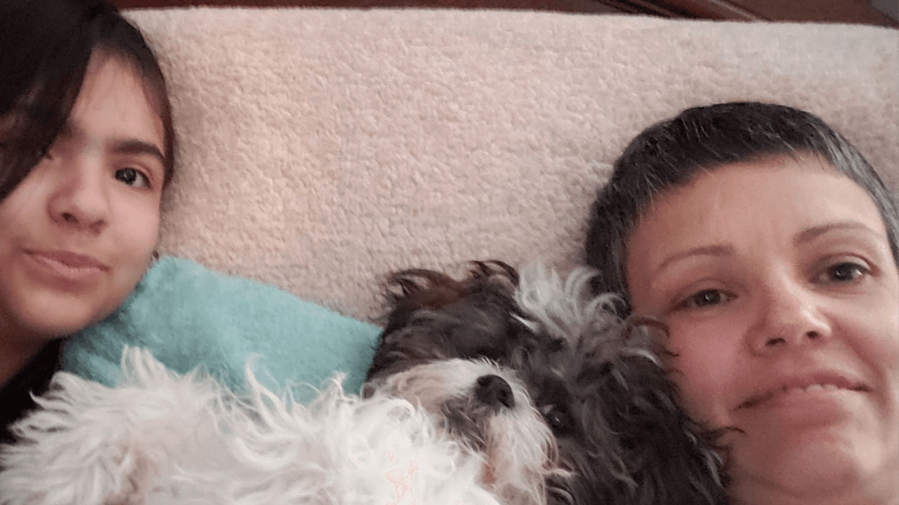 "Mi Chispita hermosa".