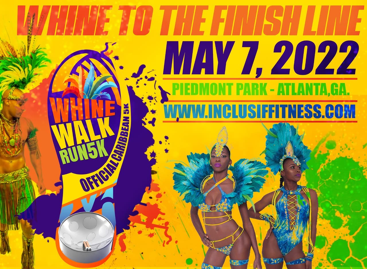 <b><a href="https://www.inclusiffitness.com/5khome">Caribbean themed 5K (7 de mayo):</a></b> Por primera vez en la historia, las islas del Caribe traerán su cultura en forma de una carrera 5K a Piedmont Park. Este evento invitará a Atlanta a compartir el colorido ambiente, la animación, los disfraces festivos, la comida, el baile y la esencia de las islas, según sus promotores.