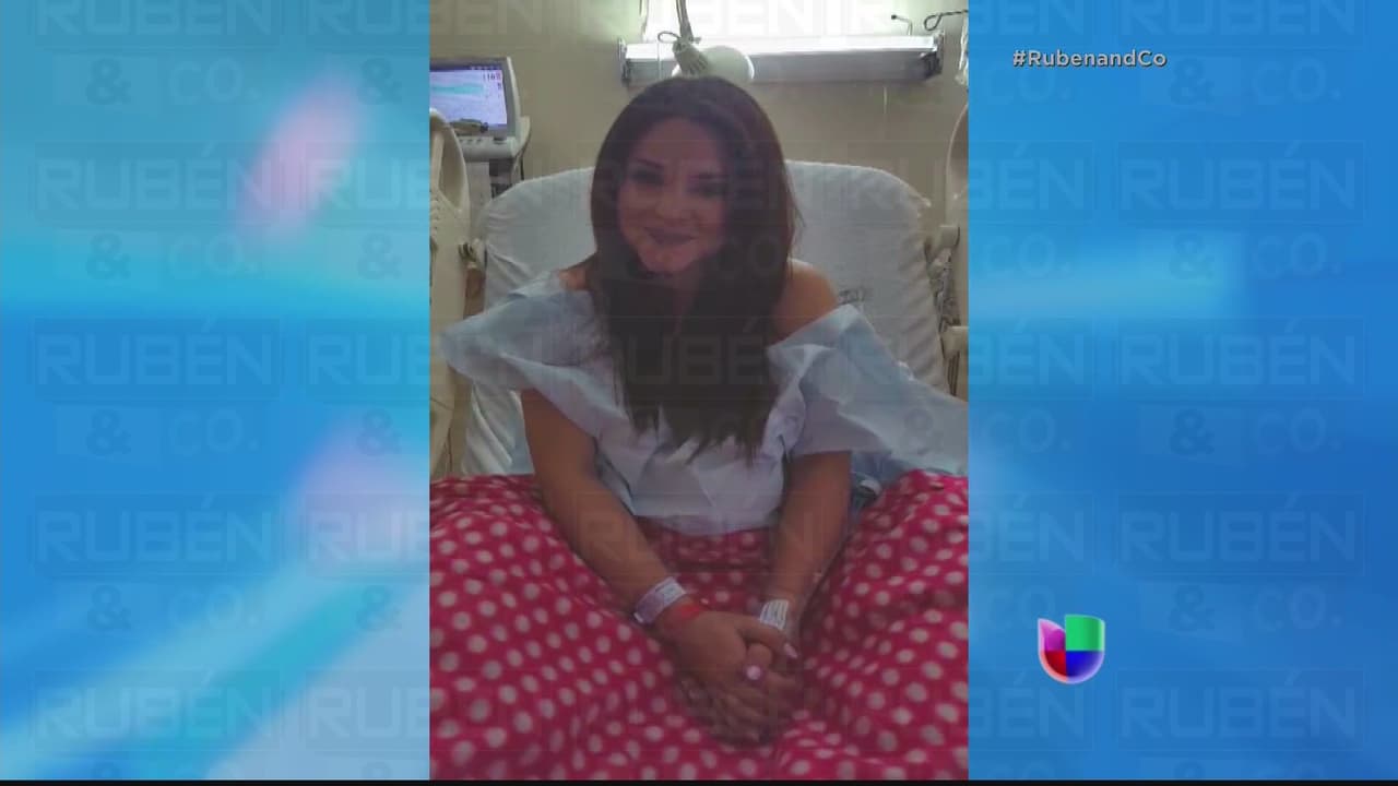 Kamilia pesó 8 libras y 4 onzas y midió 21 pulgadas, Fue parto natural y la animadora no recibió epidural. ¡Qué brava Gredmarie!