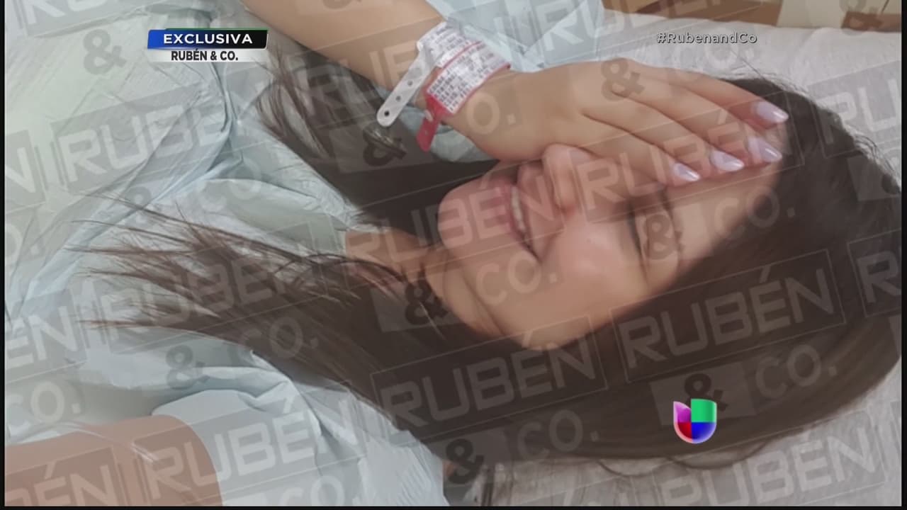 Kamilia pesó 8 libras y 4 onzas y midió 21 pulgadas, Fue parto natural y la animadora no recibió epidural. ¡Qué brava Gredmarie!