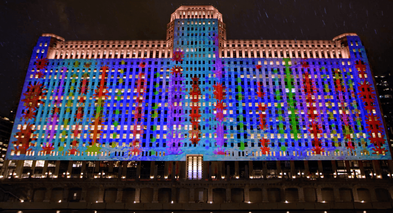 Una nueva temporada de Art on theMART comienza el 9 de abril de 2022. El programa de primavera estará dos veces por la noche a las 8:30 pm y 9 pm del 9 de abril al 29 de junio.