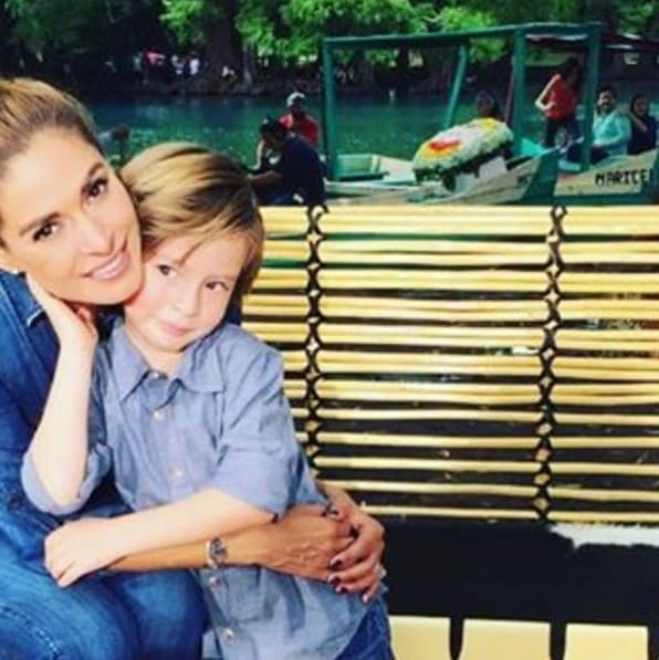 Galilea se convirtió en mamá el 23 de marzo de 2012. El pequeño Mateo es la luz de su vida.