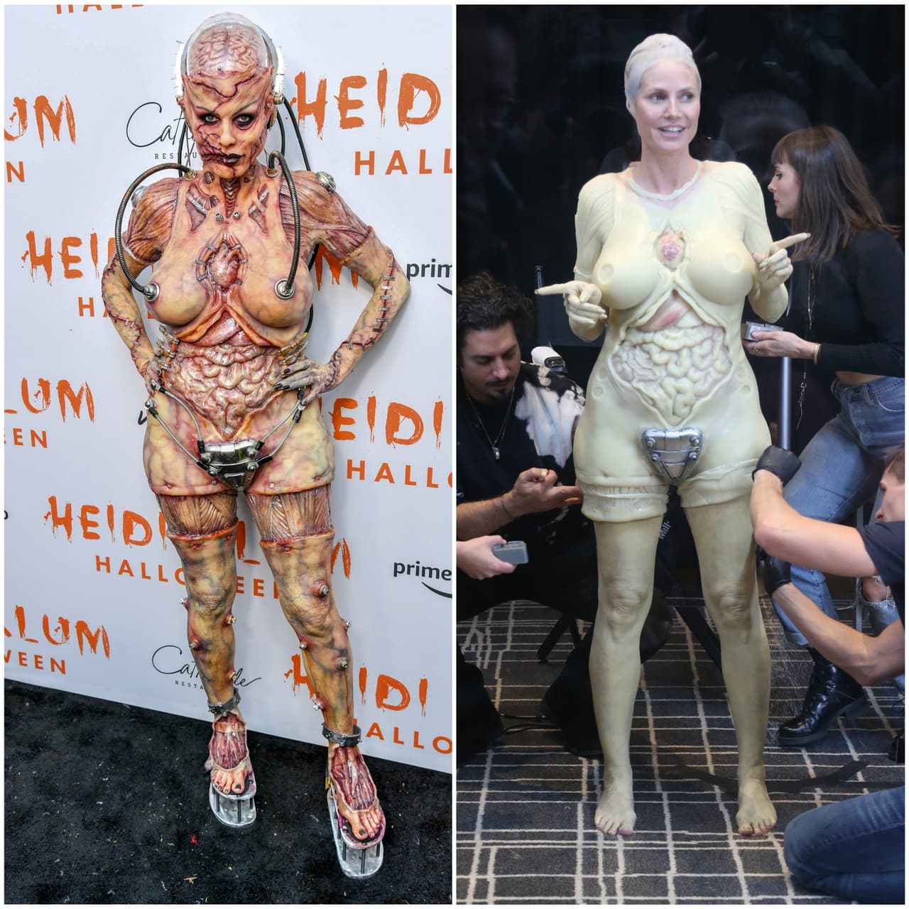 En 2019 se transformó en un monstruo y en su cuenta de Instagram compartió todo el proceso de caracterización.
<br>