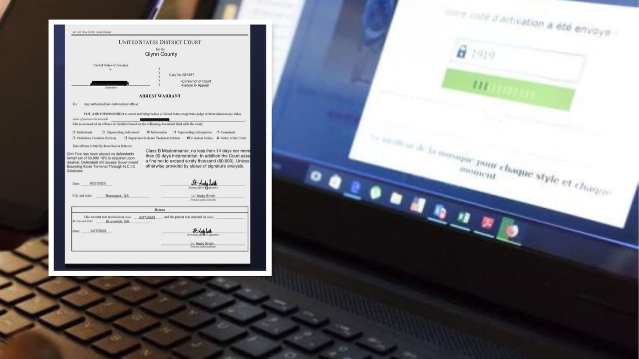 Alertan sobre nueva modalidad de estafa con supuestas "órdenes de arresto" enviadas por email