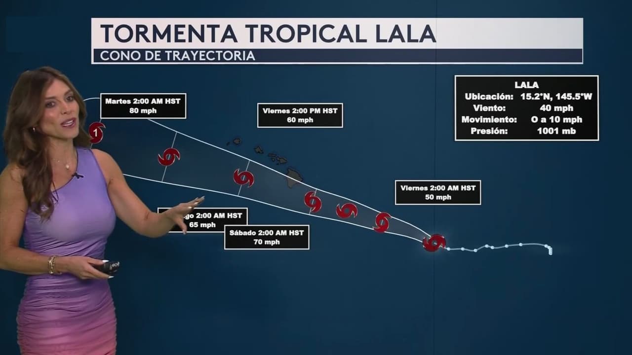 Se forma la tormenta tropical Lala hoy: ¿Qué zonas están bajo vigilancia en EEUU?