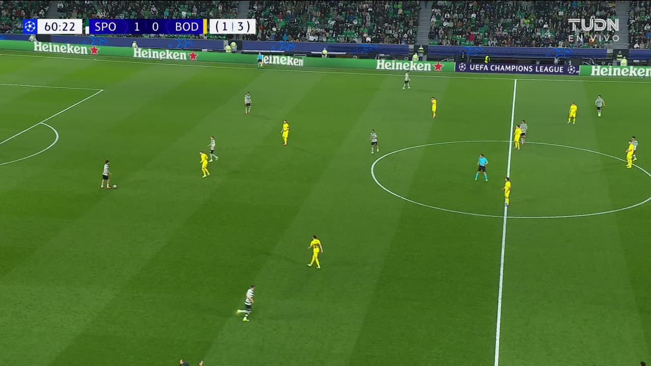 ¡GOL!  anota para Sporting Lisbon. Pote