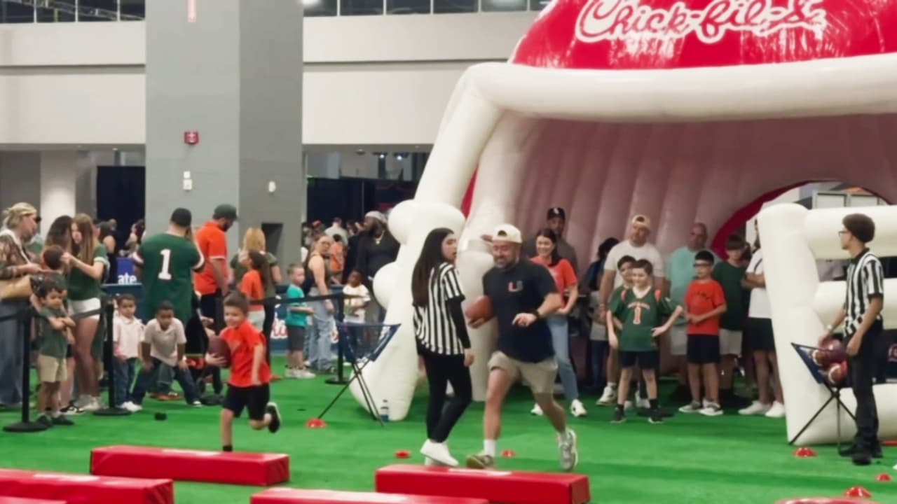 Final del fútbol universitario entre Miami e Indiana, así se celebró antes