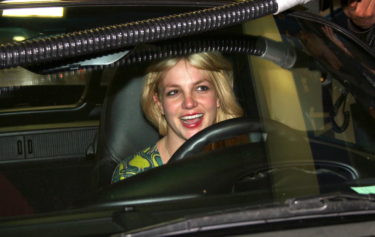Britney no tenía reparo en salir a las calles y mostrarse en estado inconveniente.