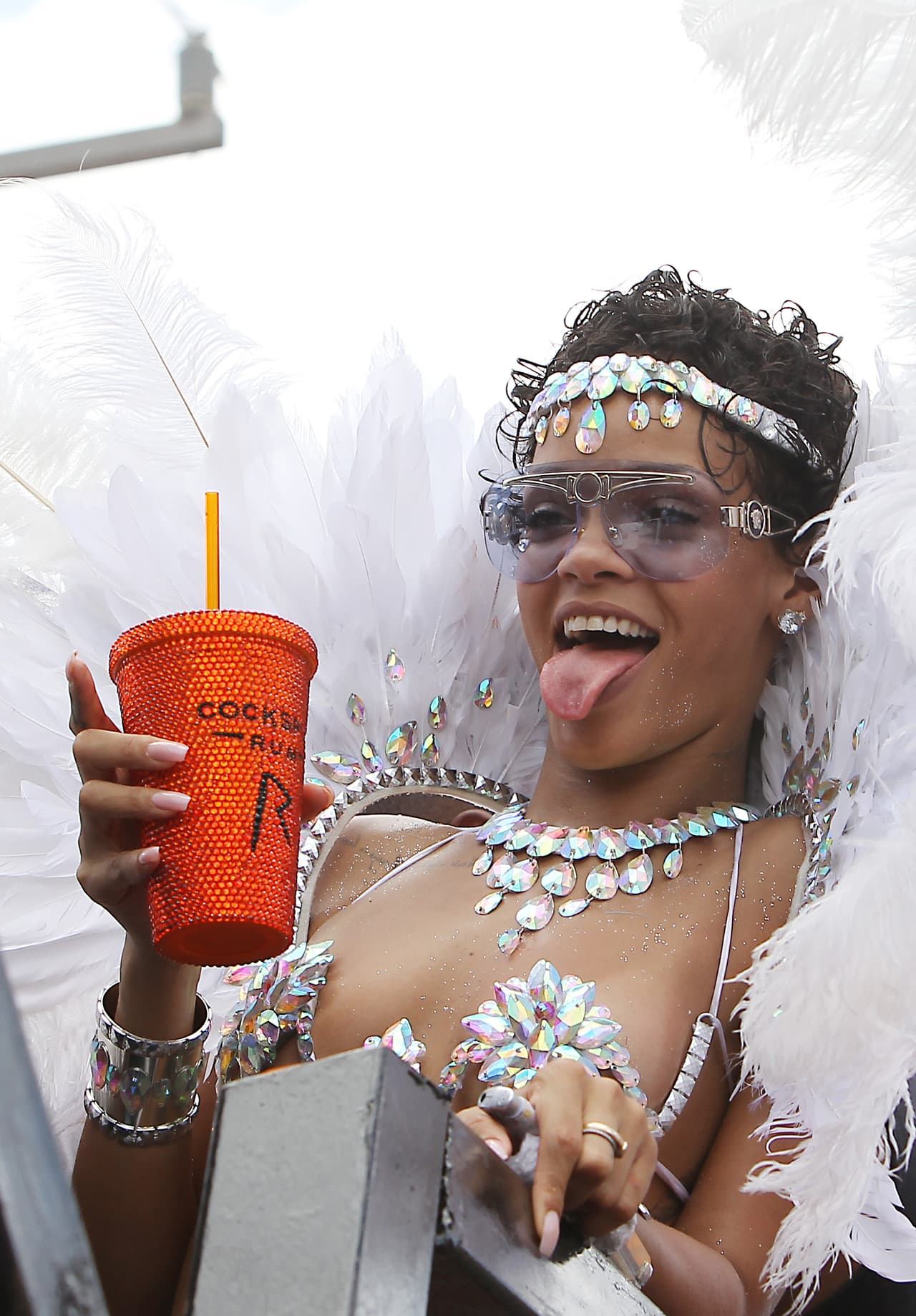 Rihanna es amante de la fiesta.
