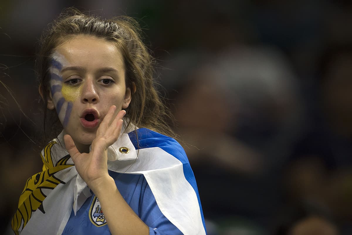 Foto de accion del partido Mexico vs Uruguay correspondiente a la fecha FIFA realizado en el estadio NRG en Houston, Estados Unidos. Action photo of the Mexico vs Uruguay match corresponding to the FIFA date held at the NRG stadium in Houston, United States. EN LA FOTO: