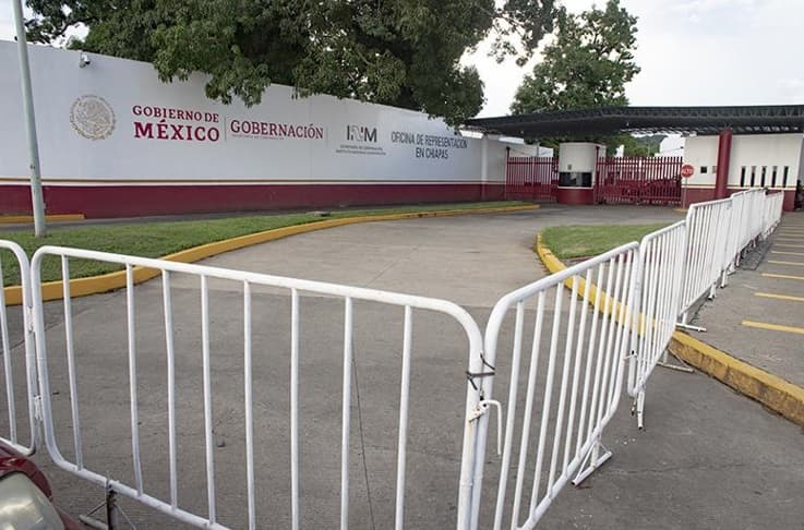 El Instituto Nacional de Migración vació la Estación Migratoria Siglo XXI y envió migrantes a la frontera.
<br>