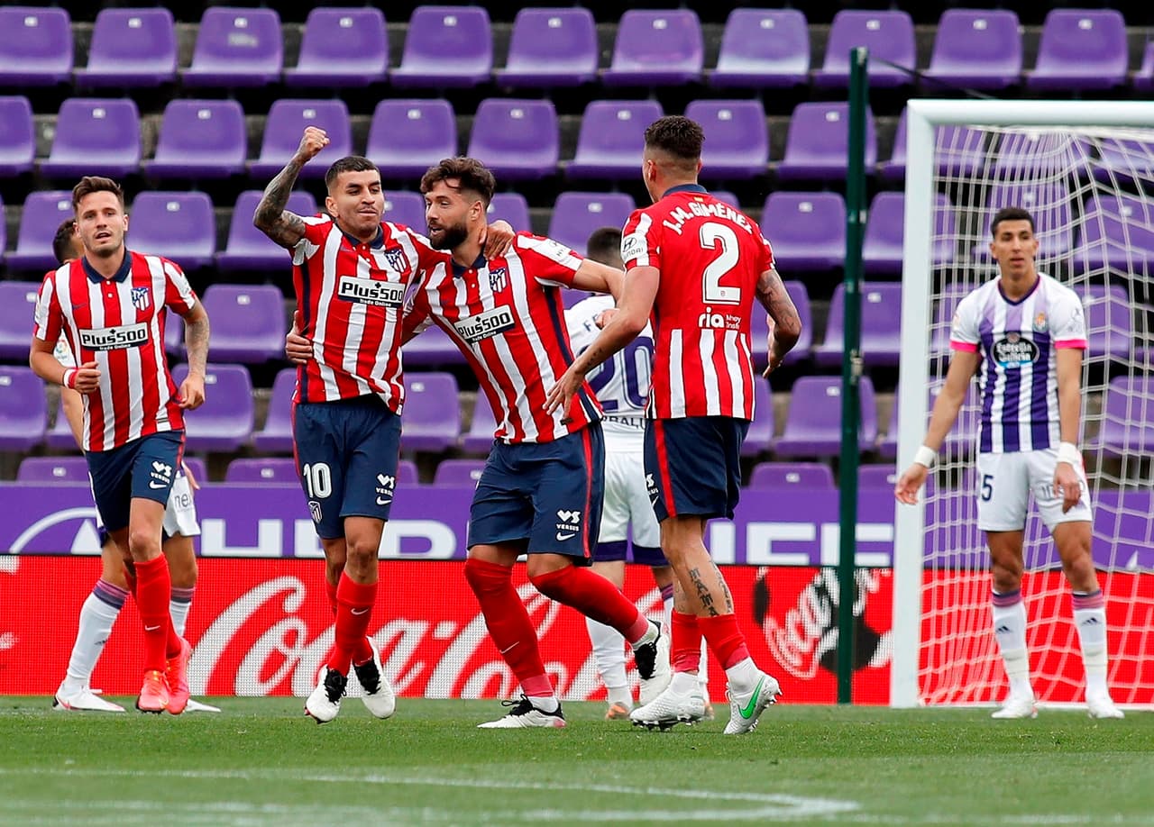Luis Suárez se vuelve a poner la capa de héroe y consigue el tanto que le da la remontada y el título al conjunto colchonero al vencer 1-2 al Real Valladolid.