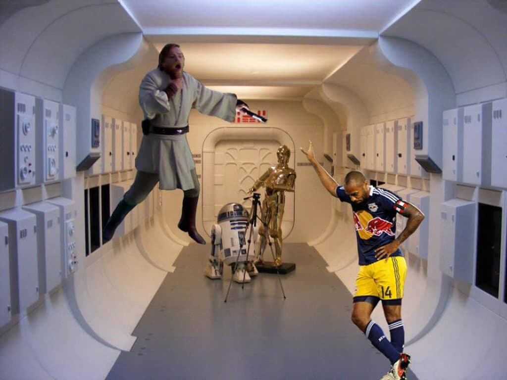 Los mejores memes del icónico festejo de Thierry Henry jugando con el New York Red Bulls.