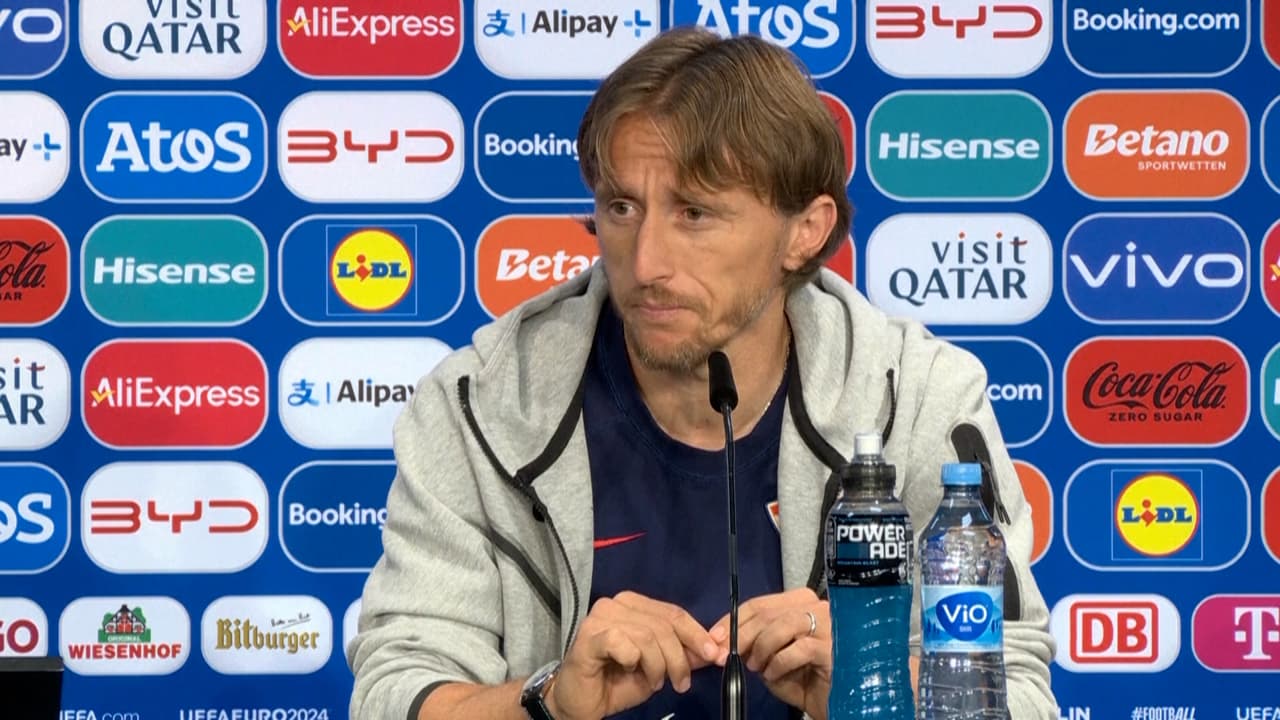 A Modric le motiva enfrentar a España, uno de los mejores de la Euro