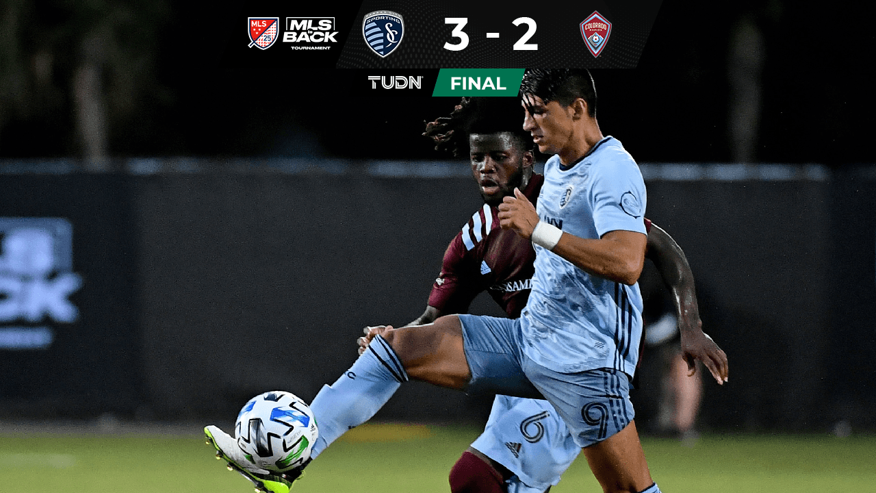 Alan Pulido anota en remontada de Sporting KC ante Colorado Rapids