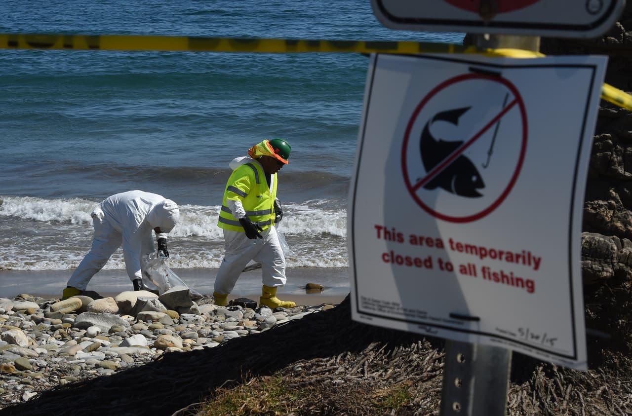 Se clausuró la zona para evitar la pesca.