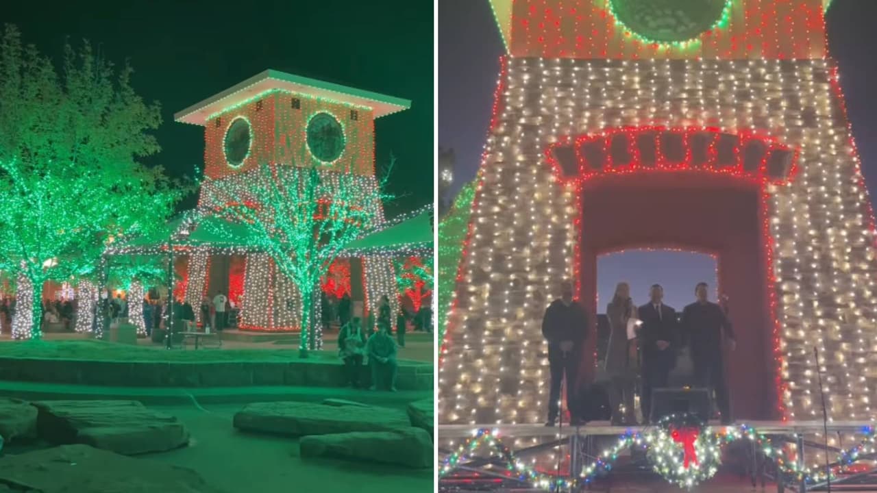 La Navidad llegó a St. George: Luces, música y comida deliciosa para cerrar el año